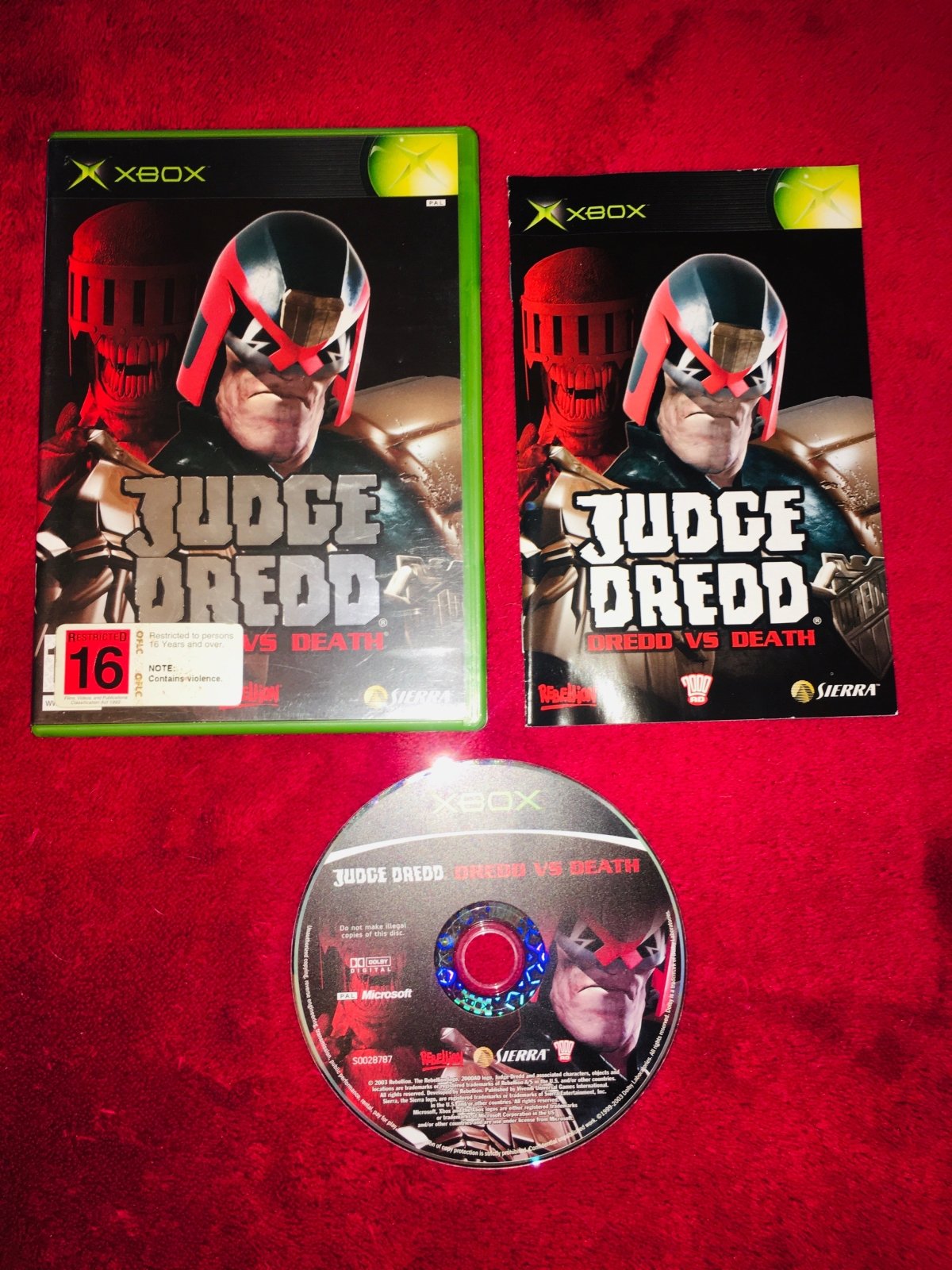 Judge Dredd: Dredd vs Death - RARE XBOX Game - Xbox, Games, Shooter - Level Up Gaming NZ