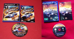 Juiced 2 AND Need for Speed: Undercover - PS2 Games