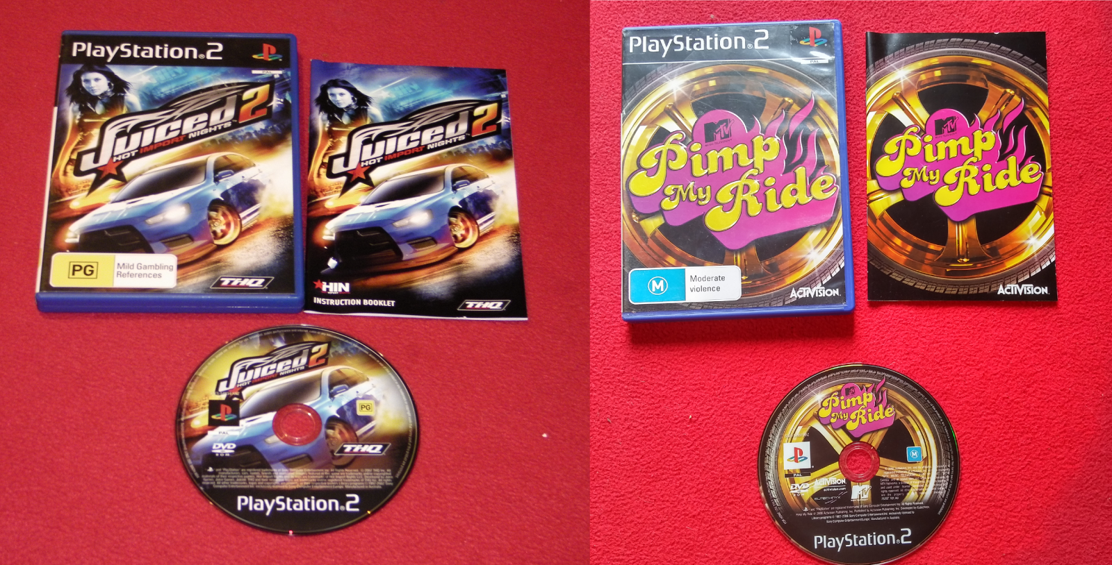 Juiced 2 AND Pimp My Ride - PS2 Games - PlayStation 2, Games, Driving and racing - Level Up Gaming NZ