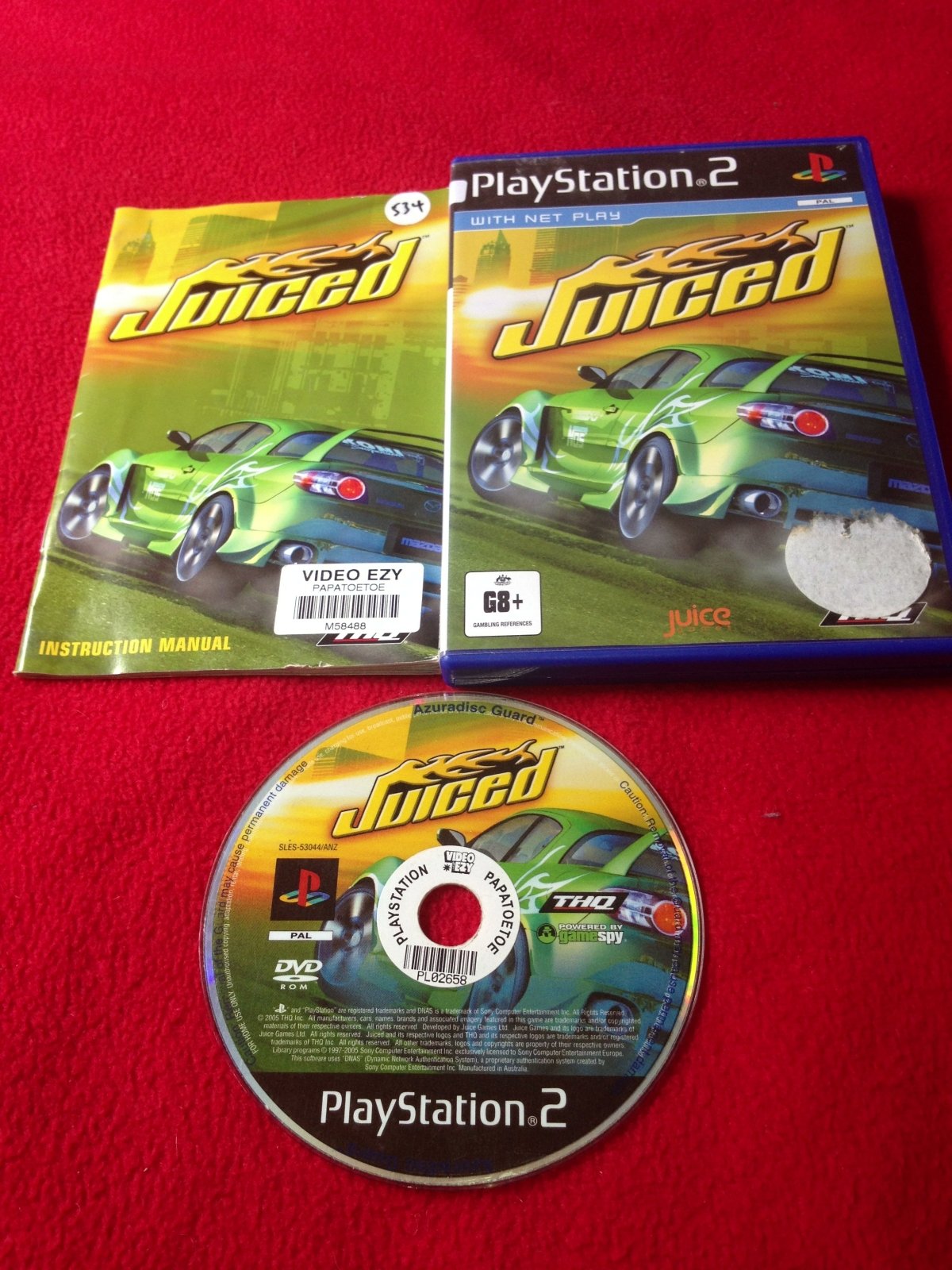 Juiced - PS2 Game - PlayStation 2, Games, Driving and racing - Level Up Gaming NZ