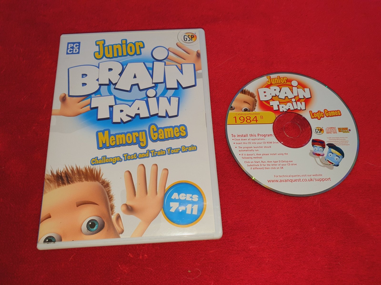 Junior Brain Train Memory Games - PC Game - PC games, Kids and educational - Level Up Gaming NZ