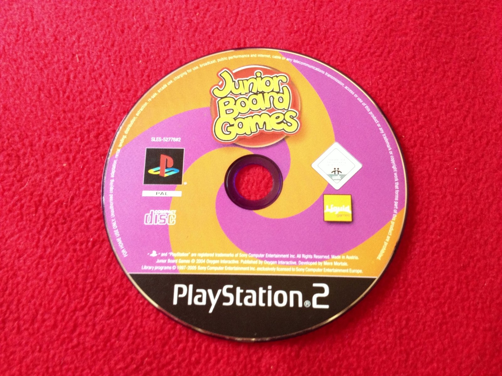 Junior Board Games - PS2 Game - PlayStation 2, Games, Kids and educational - Level Up Gaming NZ