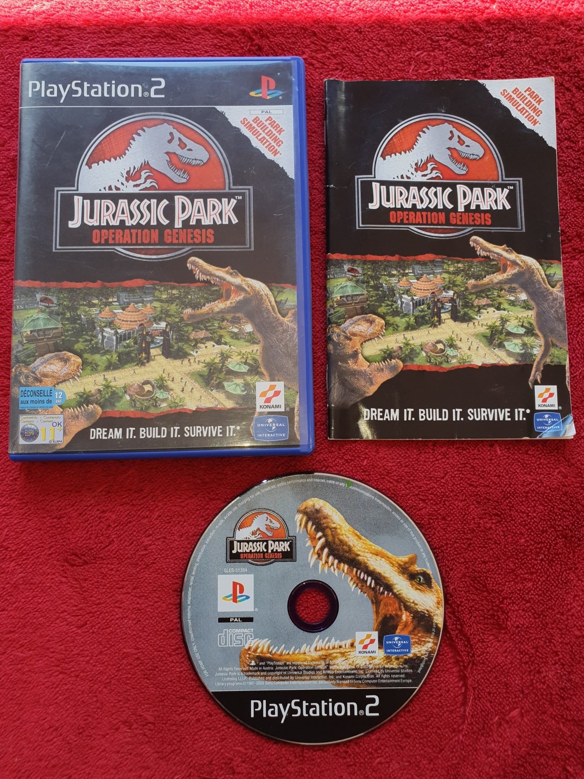 Jurassic Park: Operation Genesis - RARE PS2 Game - PlayStation 2, Games, Simulation - Level Up Gaming NZ
