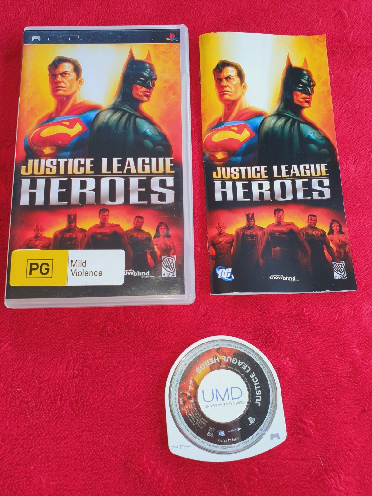 Justice League Heroes - PSP Game - Play Station Portable (PSP), Games, Action and Adventure - Level Up Gaming NZ