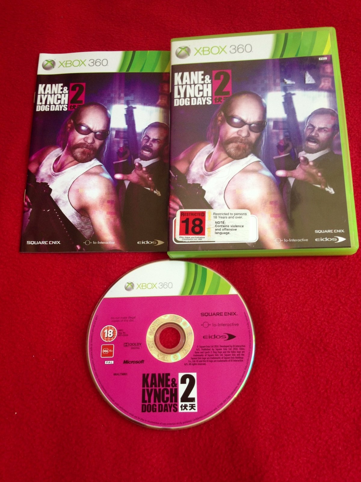 Kane and Lynch 2: Dog Days - XBOX360 Game - Xbox 360, Games, Shooter - Level Up Gaming NZ