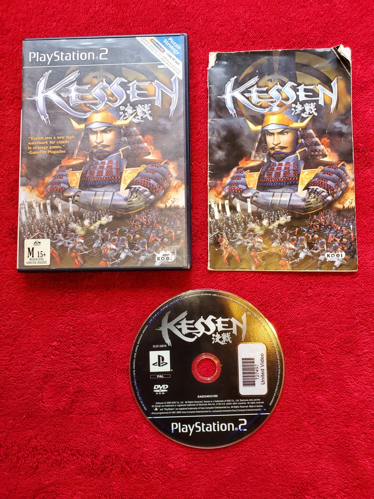 Kessen - PS2 Game - PlayStation 2, Games, Strategy and puzzle - Level Up Gaming NZ