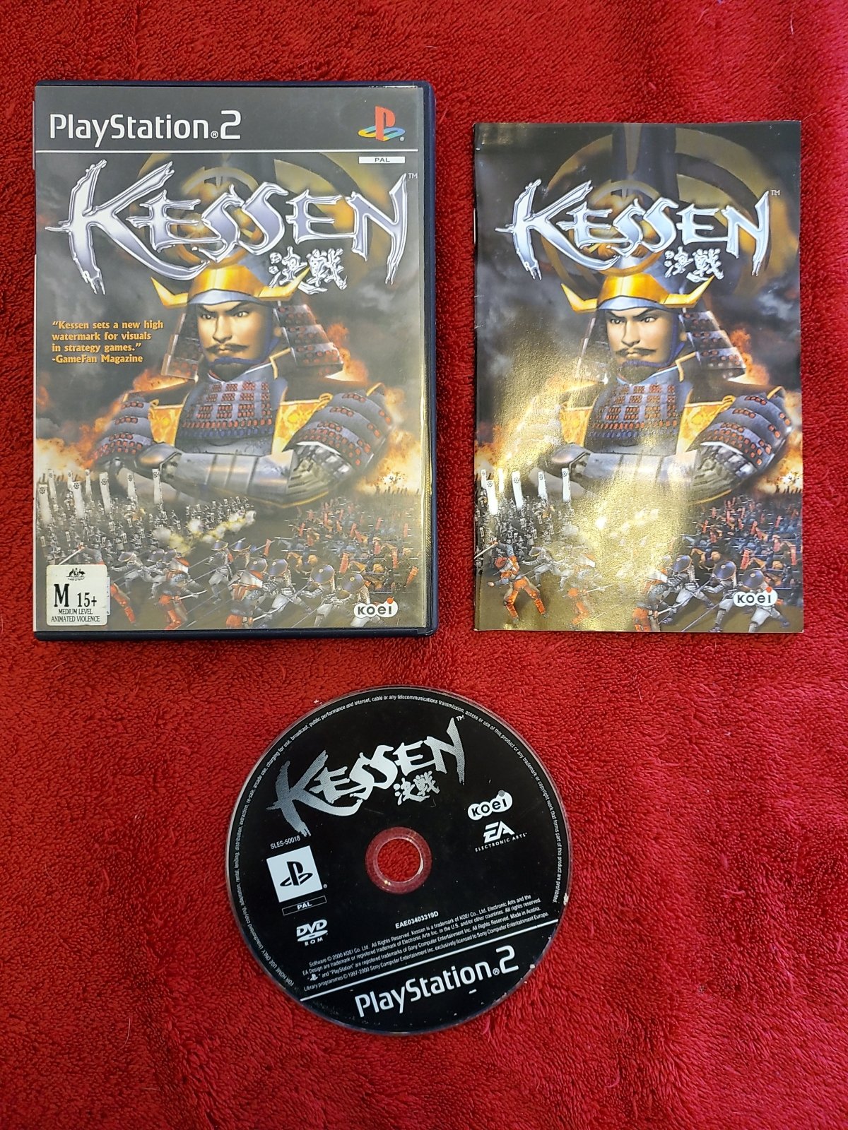 Kessen - PS2 Game - PlayStation 2, Games, Strategy and puzzle - Level Up Gaming NZ
