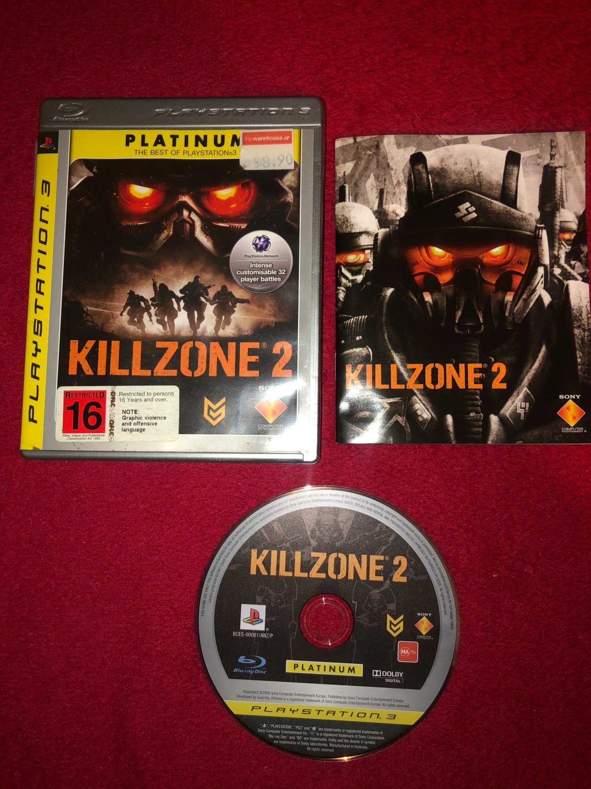 Killzone 2 - AS NEW PS3 Game - PlayStation 3, Games, Shooter - Level Up Gaming NZ