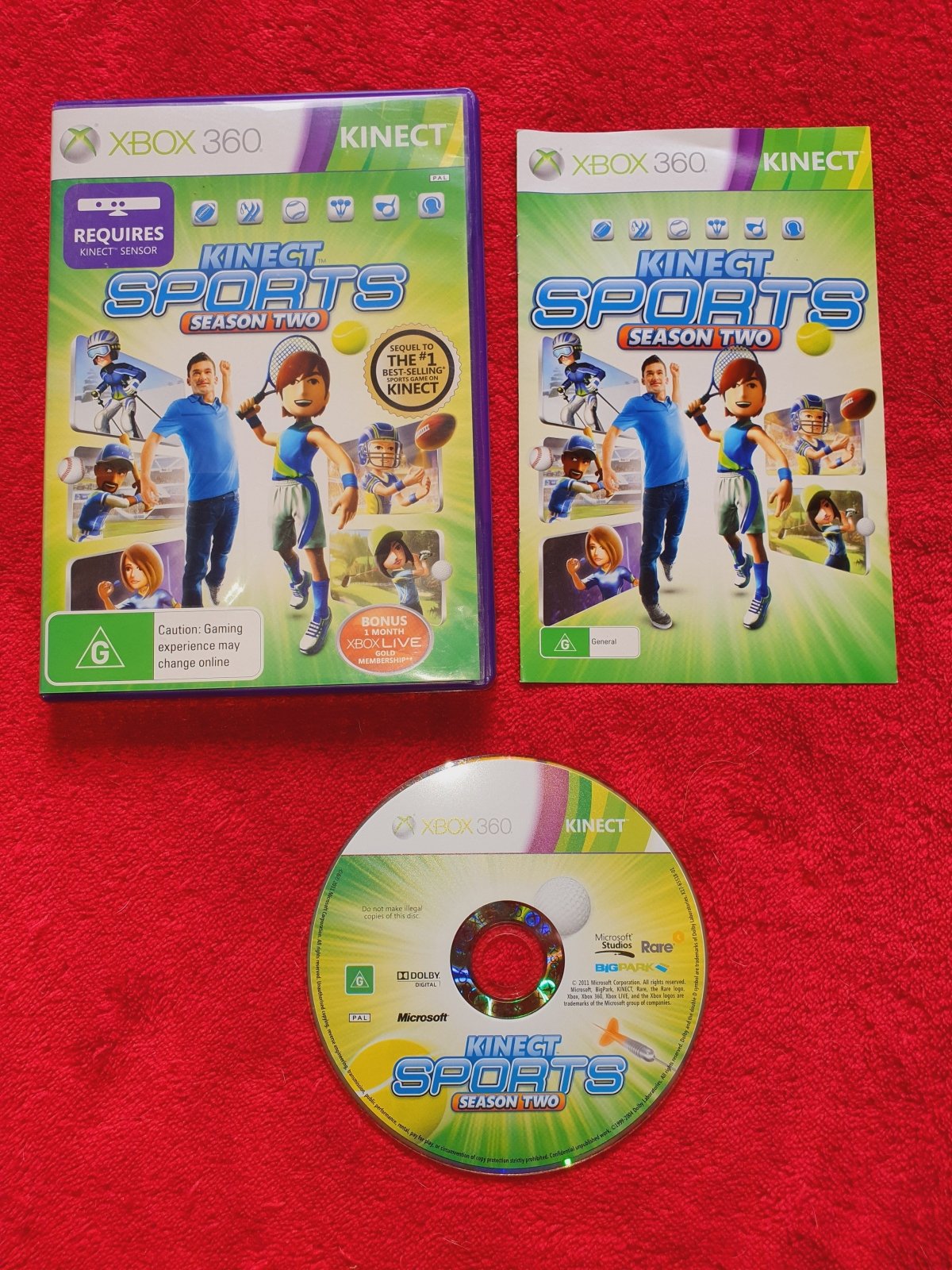 Kinect Sports Season Two - Kinect XBOX360 Game - Xbox 360, Games, Sports - Level Up Gaming NZ