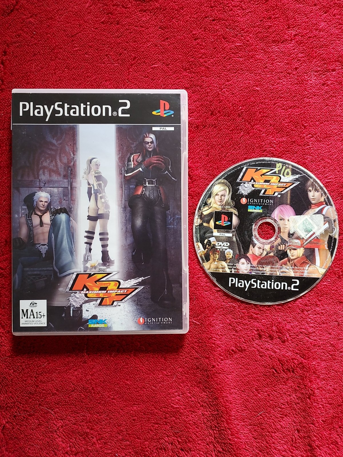King Of Fighters Maximum Impact - PS2 Game - PlayStation 2, Games, Fighting - Level Up Gaming NZ