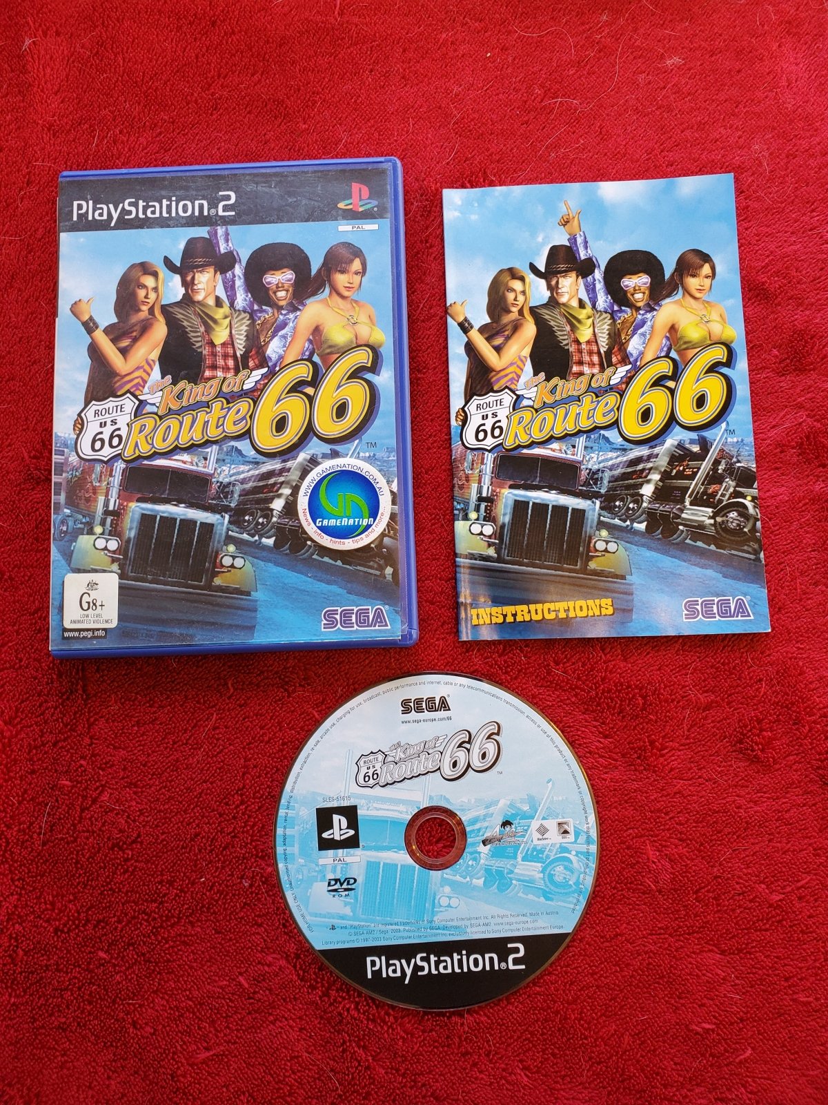The King of Route 66 - PS2 Game - PlayStation 2, Games, Driving and racing - Level Up Gaming NZ