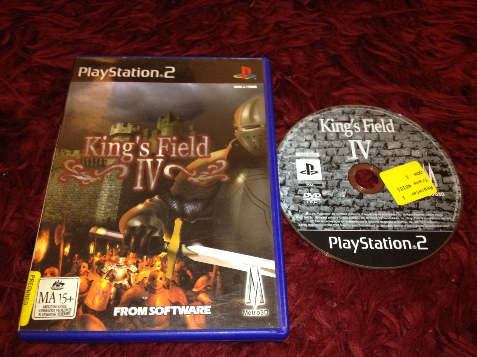 Kings Field IV - PS2 Game - PlayStation 2, Games, Action and adventure - Level Up Gaming NZ