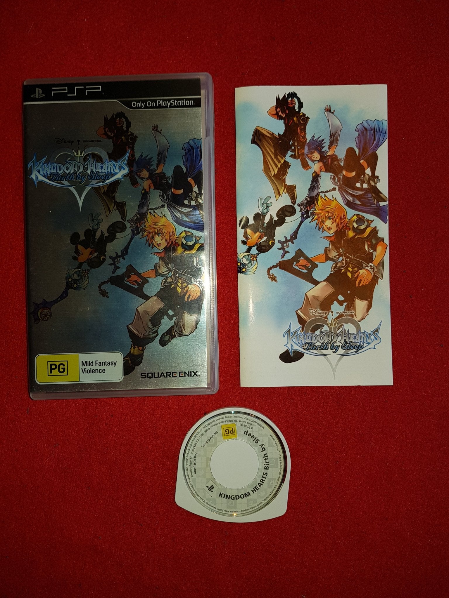 Kingdom Hearts: Birth by Sleep - PSP Game - PSP - Play Station Portable (PSP), Games, Role playing - Level Up Gaming NZ
