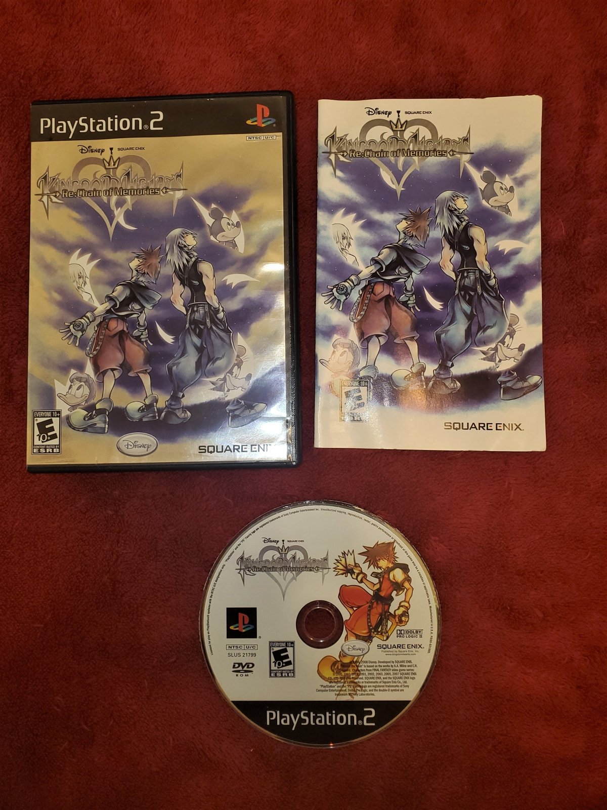Kingdom Hearts: Chain of Memories - RARE PS2 Game - PlayStation 2, Games, Role playing - Level Up Gaming NZ