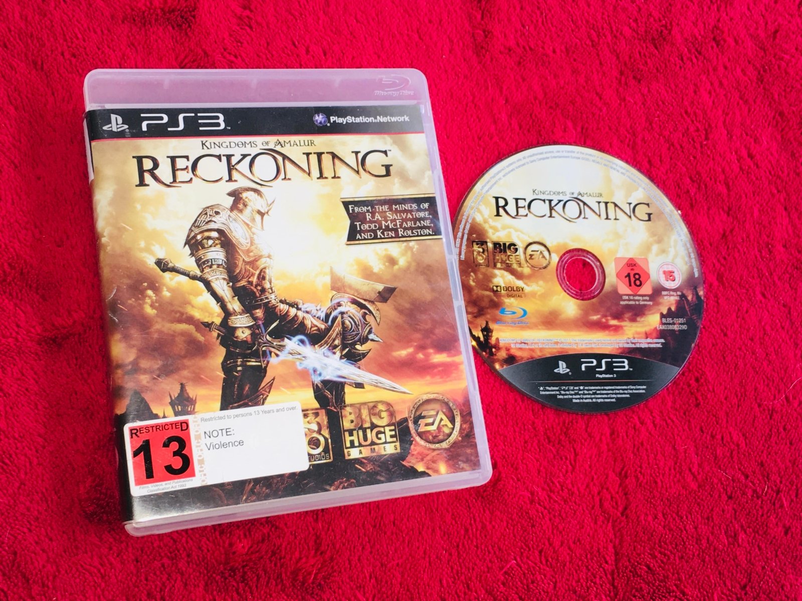 Kingdoms of Amalur: Reckoning - PS3 Game - PlayStation 3, Games, Role playing - Level Up Gaming NZ