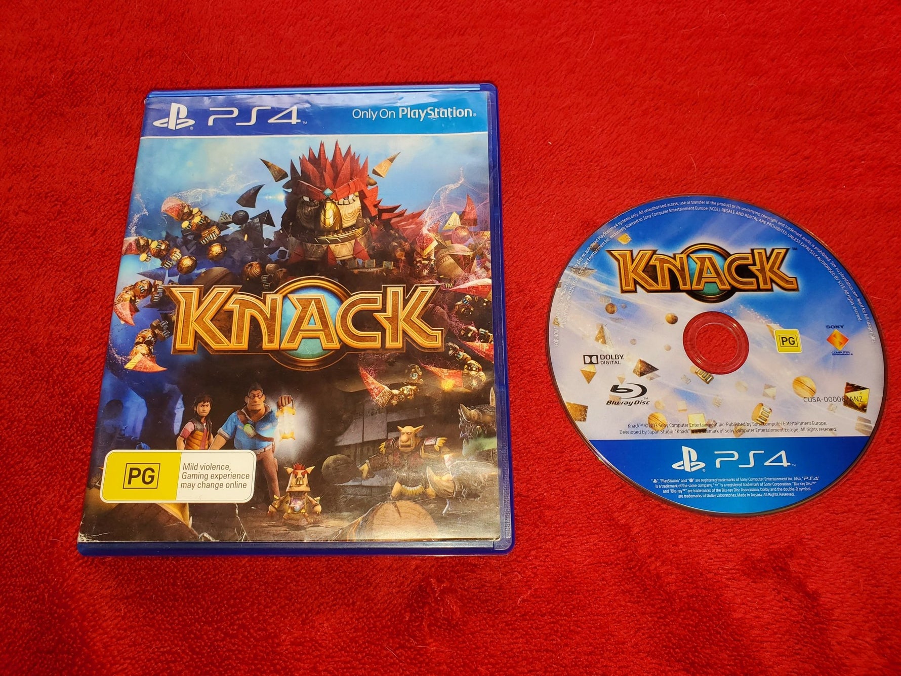 Knack - PS4 Game - PS4 - PlayStation 4, Games - Level Up Gaming NZ