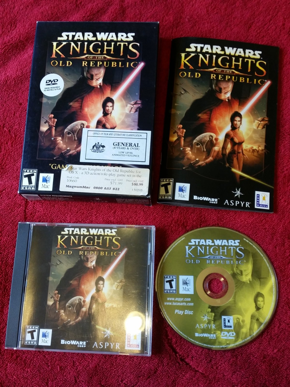 Star Wars Knights of the Old Republic - 9.1/10! MAC Game - Other - Level Up Gaming NZ