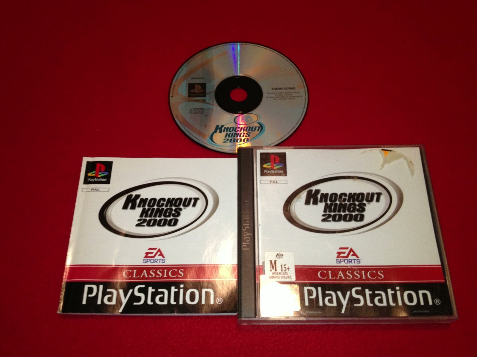 Knockout Kings 2000 - PS1 Game - PlayStation, Games, Fighting - Level Up Gaming NZ
