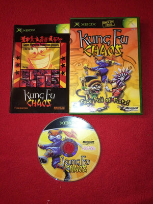 Kung Fu Chaos - RARE XBOX Game