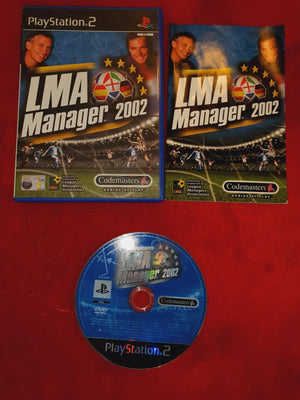 LMA Manager 2002 - PS2 Game