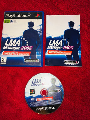 LMA Manager 2005 - PS2 Game