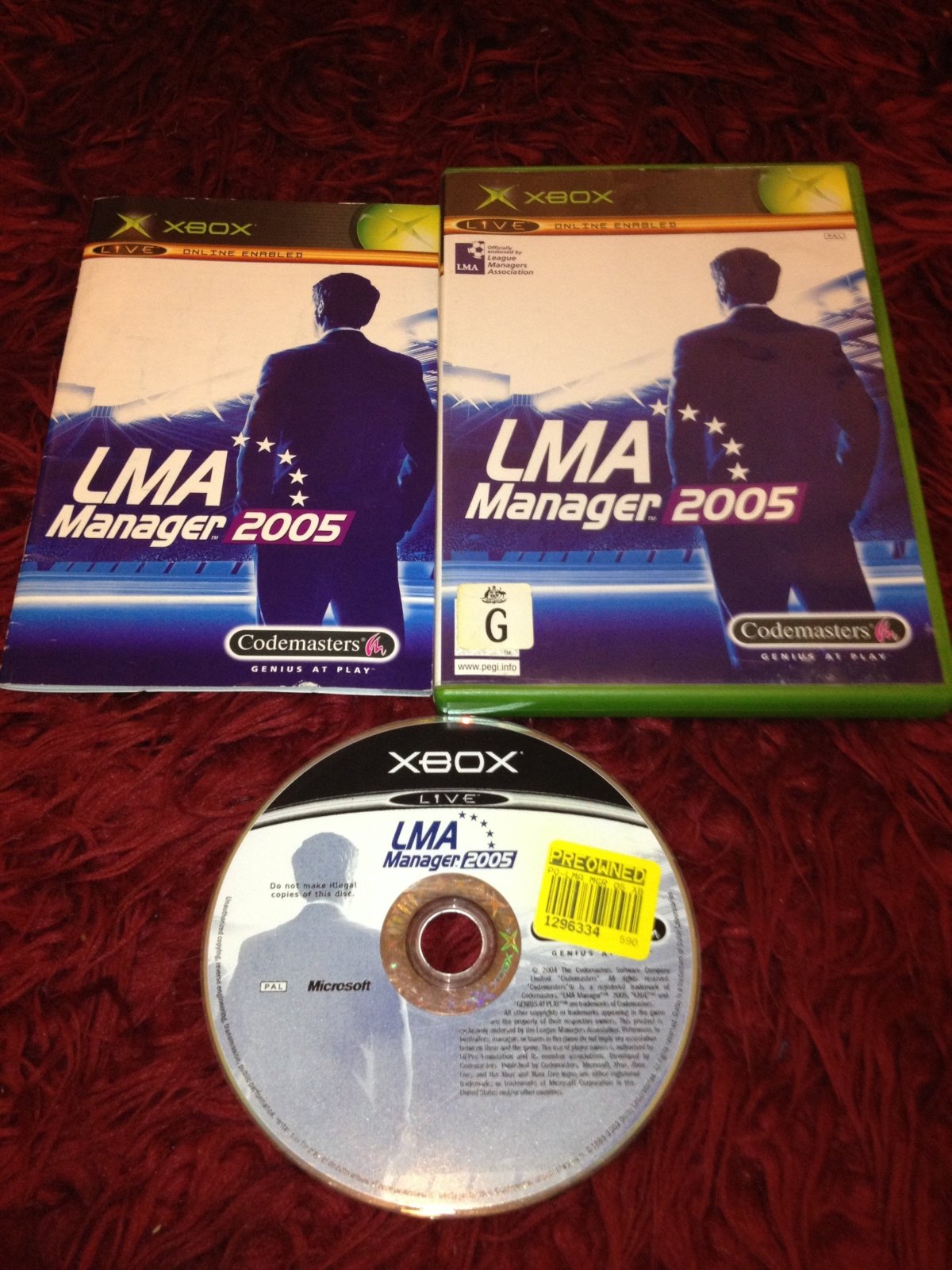 LMA Manager 2005 - XBOX Game - Xbox, Games, Sports - Level Up Gaming NZ
