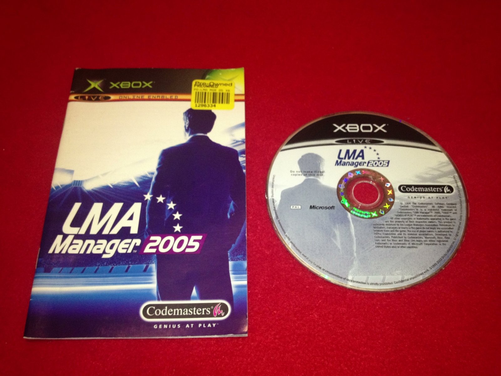 LMA Manager 2005 - XBOX Game - Xbox, Games, Sports - Level Up Gaming NZ