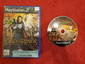 LOTR: The Return of The King - 8/10 PS2 Game