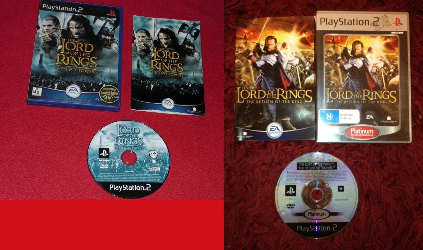 LOTR: Two Towers and Return of the King Games - PlayStation 2, Games, Action and adventure - Level Up Gaming NZ