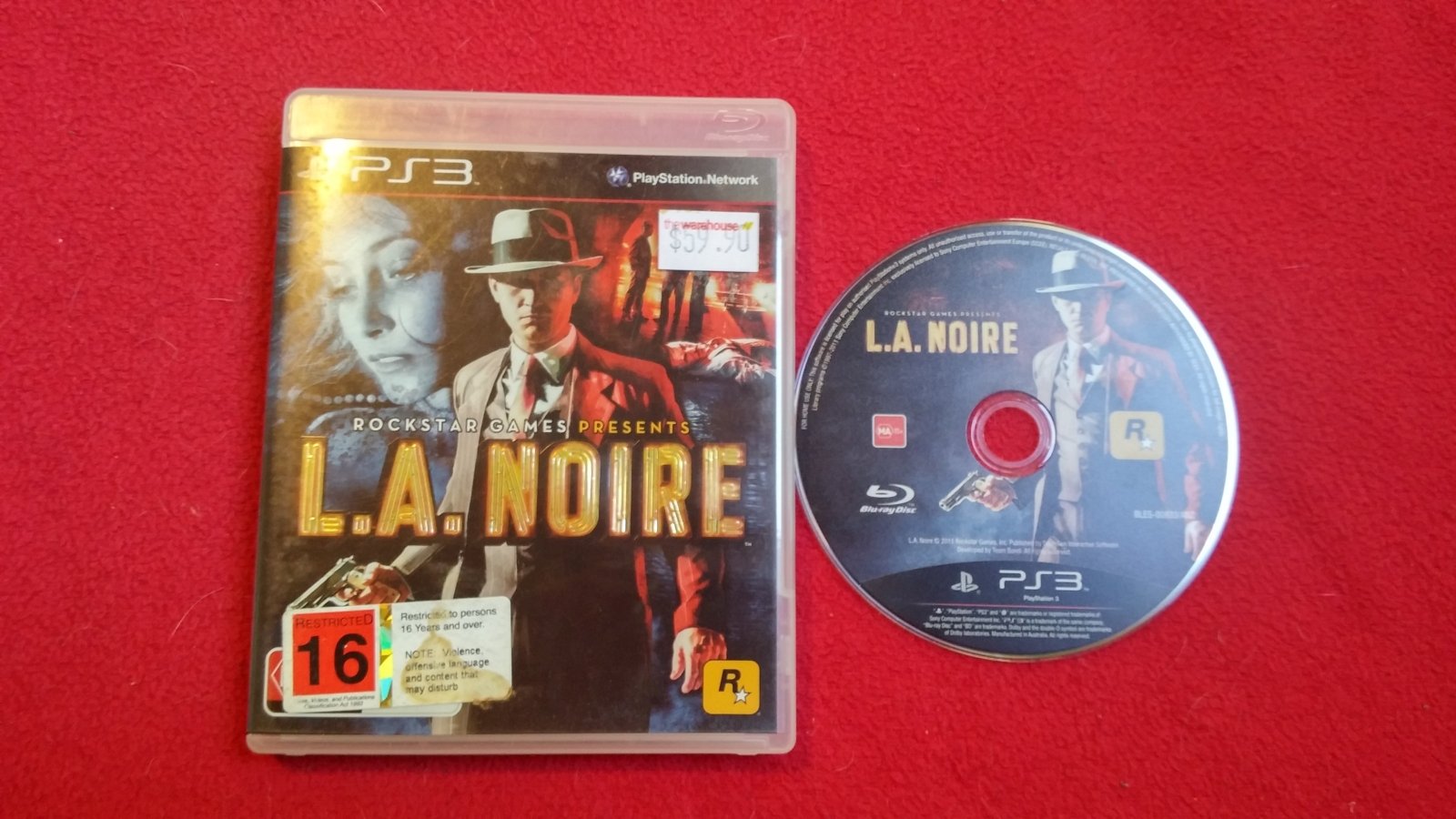 L.A. Noire - 9/10! PS3 Game - PlayStation 3, Games, Action and adventure - Level Up Gaming NZ