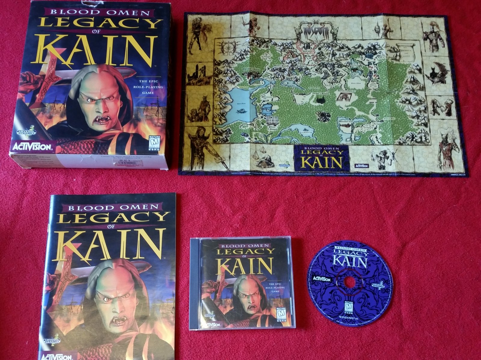 Blood Omen: Legacy of Kain - RARE and BOXED PC Game - PC games, Action and adventure - Level Up Gaming NZ