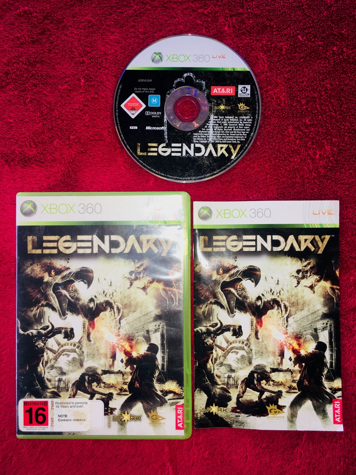 Legendary - XBOX360 Game - Xbox 360, Games, Shooter - Level Up Gaming NZ