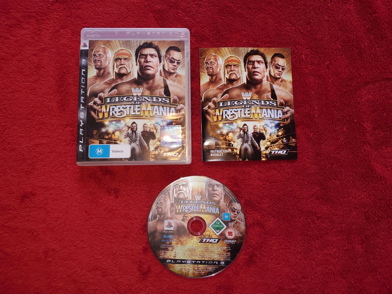 WWE Legends of Wrestle Mania - PS3 Game - PlayStation 3, Games, Fighting - Level Up Gaming NZ