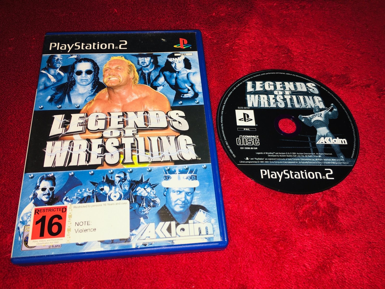 Legends of Wrestling - PS2 Game - PlayStation 2, Games, Fighting - Level Up Gaming NZ
