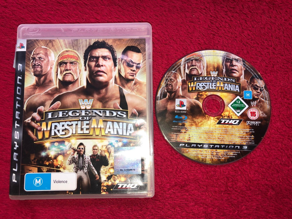 WWE Legends of Wrestle Mania - PS3 Game - PlayStation 3, Games, Fighting - Level Up Gaming NZ