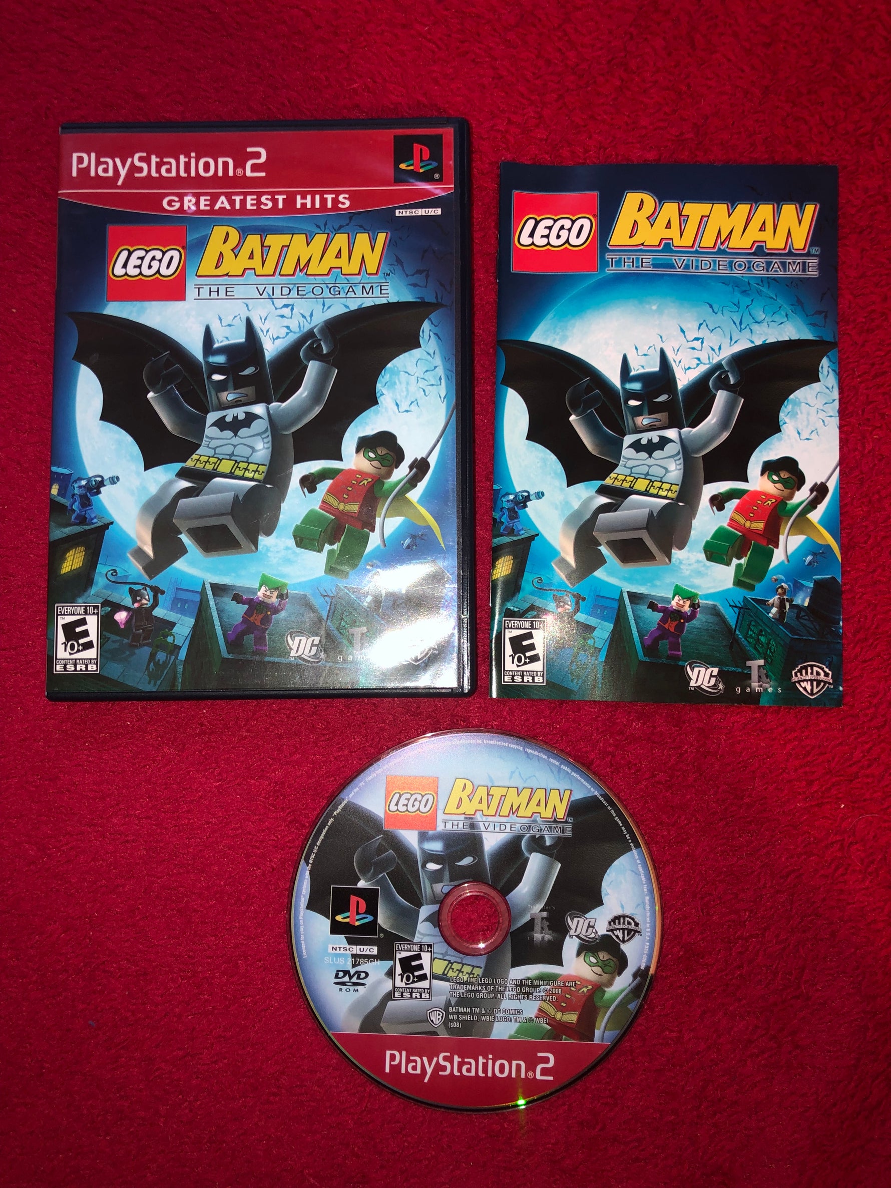 LEGO Batman - NTSC U/C PS2 Game
