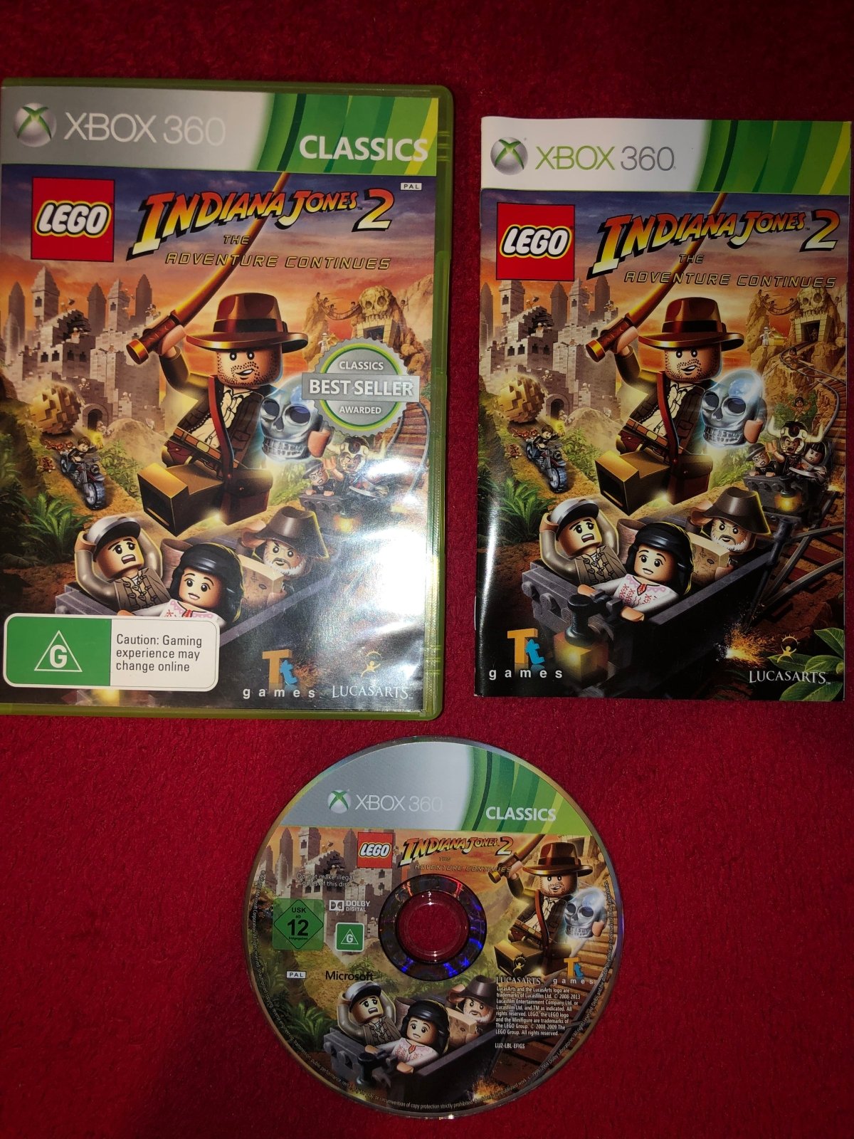 LEGO Indiana Jones 2 - XBOX360 Game - Xbox 360, Games, Action and adventure - Level Up Gaming NZ