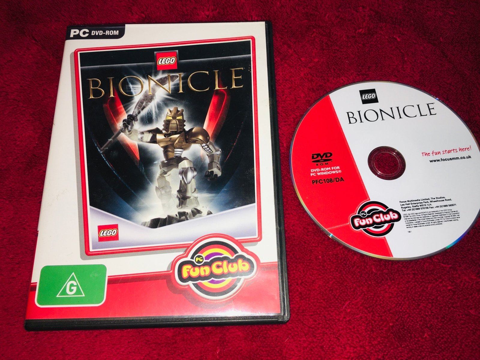 Lego Bionicle - PC Game - PC games, Action and adventure - Level Up Gaming NZ