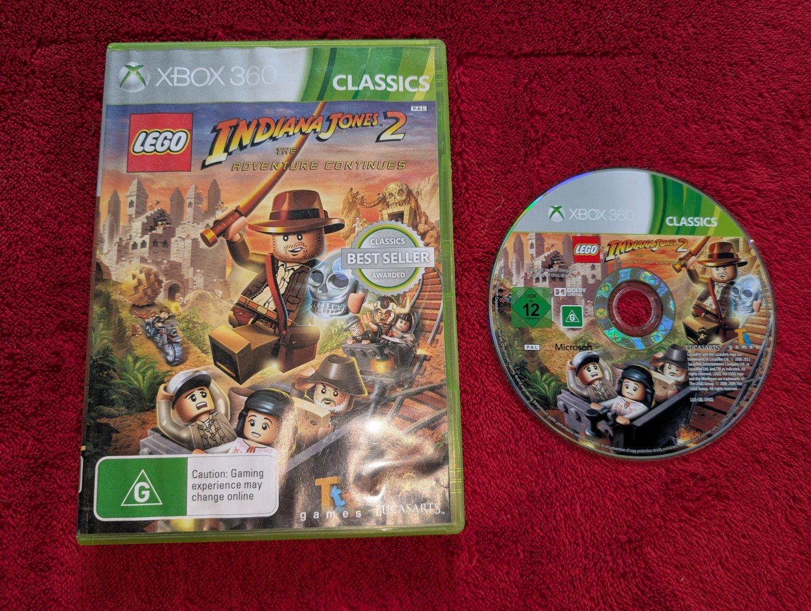 LEGO Indiana Jones 2 - XBOX360 Game - Xbox 360, Games, Action and adventure - Level Up Gaming NZ