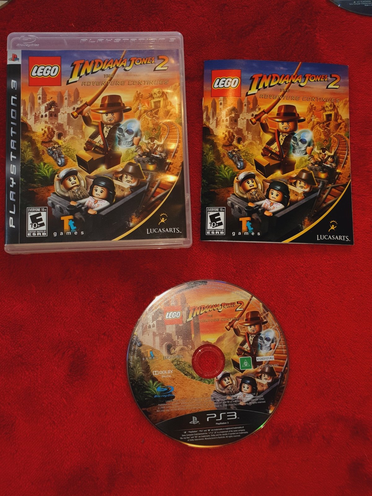 LEGO Indiana Jones 2: The Adventure Continues - PS3 Game - PlayStation 3, Games, Action and adventure - Level Up Gaming NZ