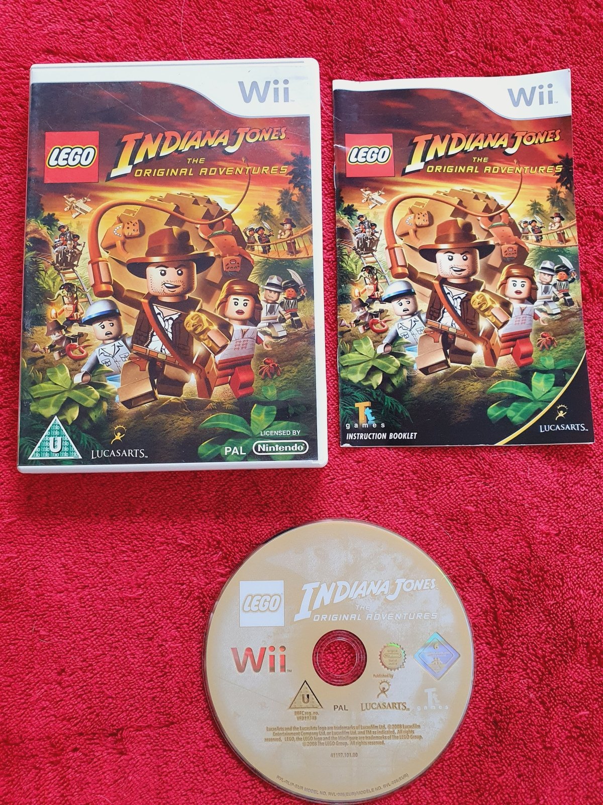 LEGO Indiana Jones - Wii Game - Wii Games - Level Up Gaming NZ