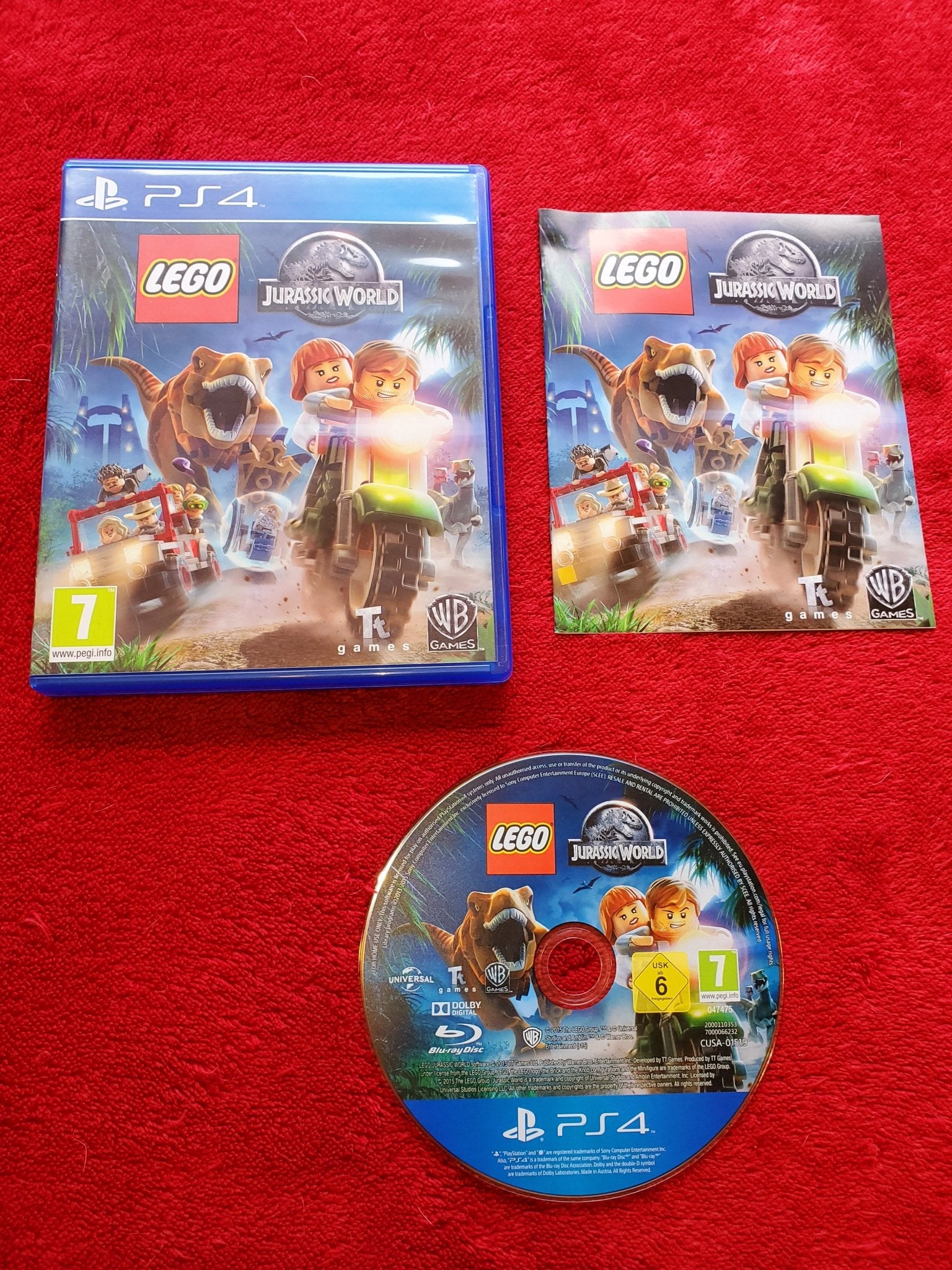 Lego Jurassic World - PS4 Game - PS4 - PlayStation 4, Games - Level Up Gaming NZ