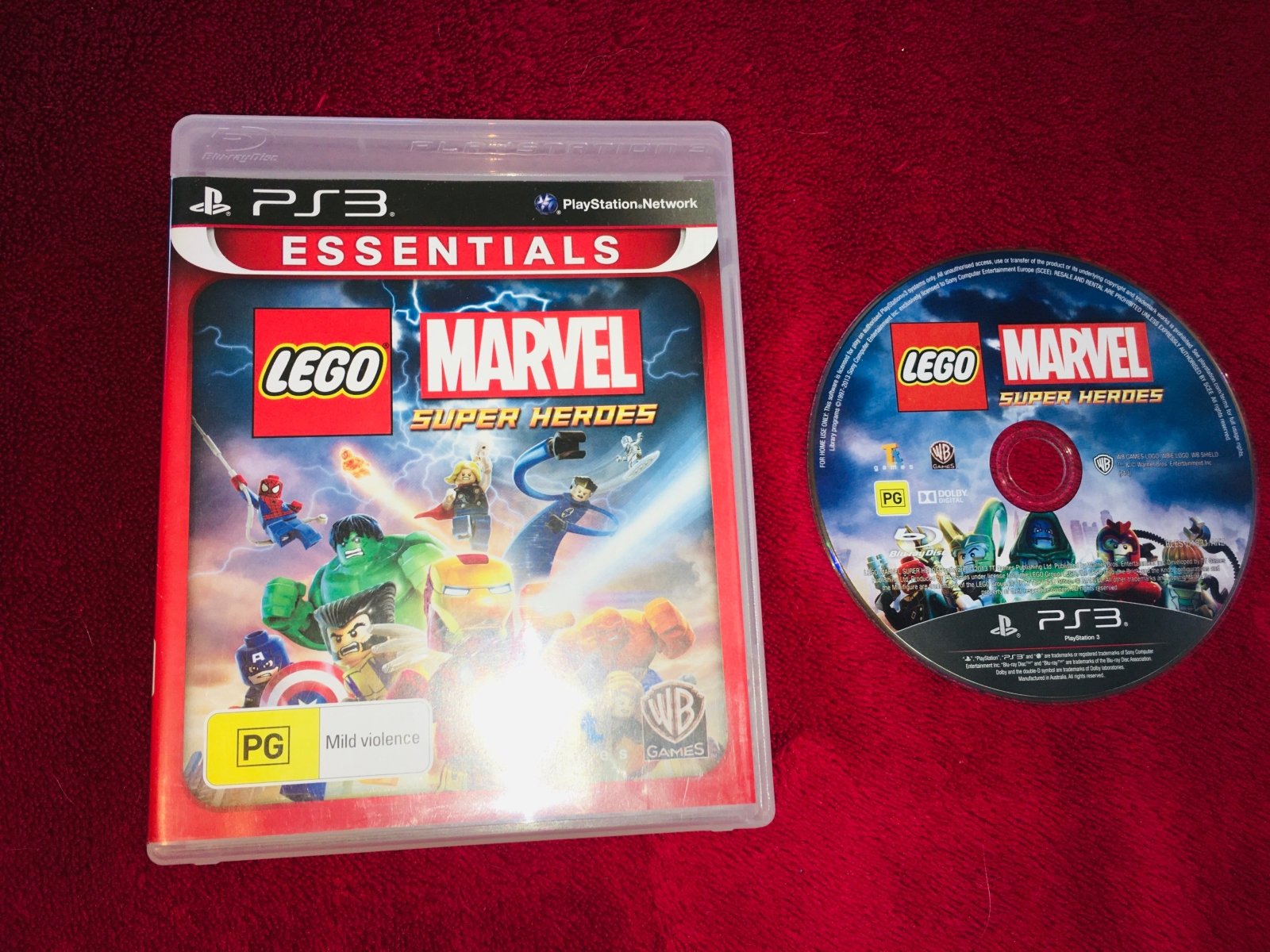 Lego Marvel Super Heroes - 9/10! PS3 Game - PlayStation 3, Games, Action and adventure - Level Up Gaming NZ