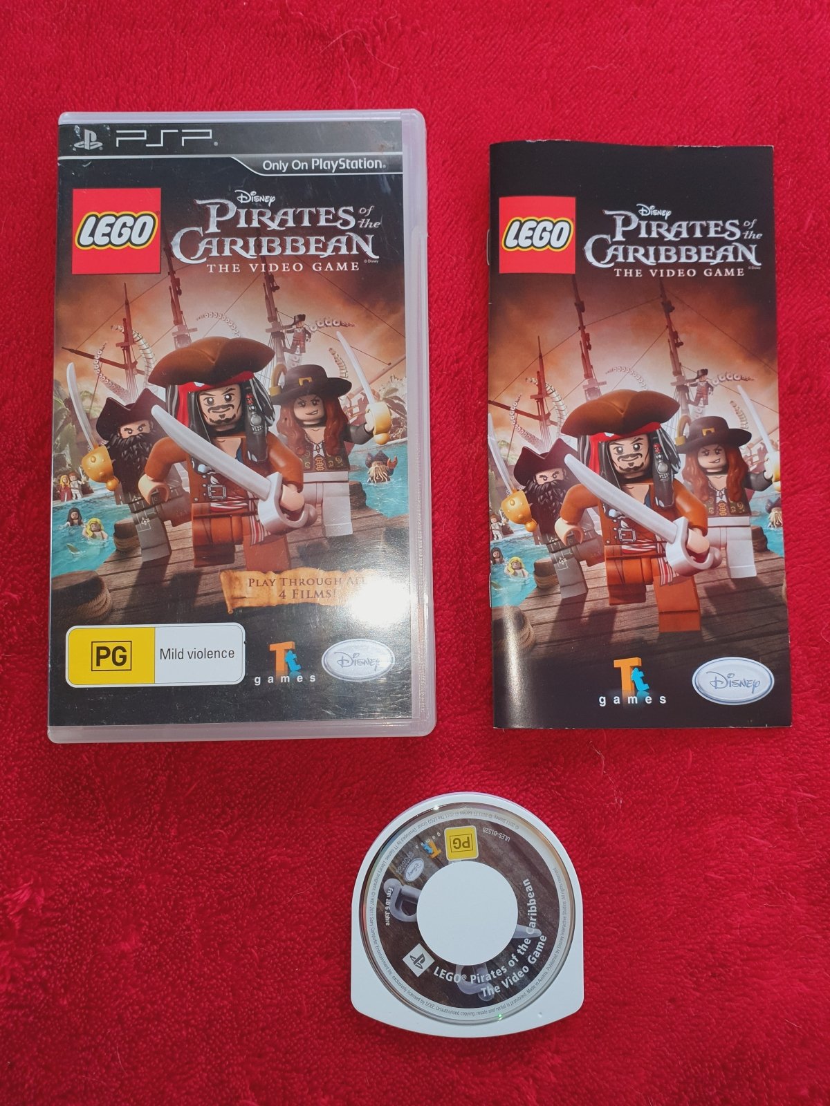 LEGO Pirates of the Caribbean - PSP Game - Play Station Portable (PSP), Games, Action and Adventure - Level Up Gaming NZ