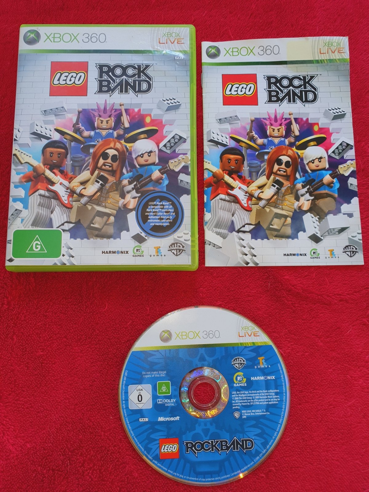 LEGO Rockband - XBOX360 Game - Xbox 360, Games, Music and party - Level Up Gaming NZ
