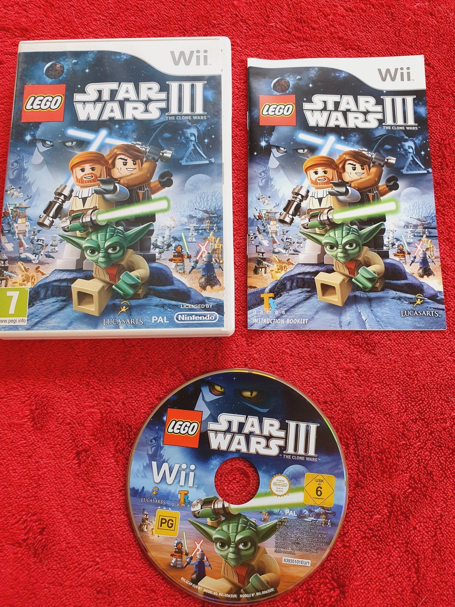 LEGO Star Wars 3: The Clone Wars - Wii Game - Wii - Wii Games - Level Up Gaming NZ