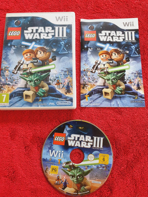 LEGO Star Wars 3: The Clone Wars - Wii Game