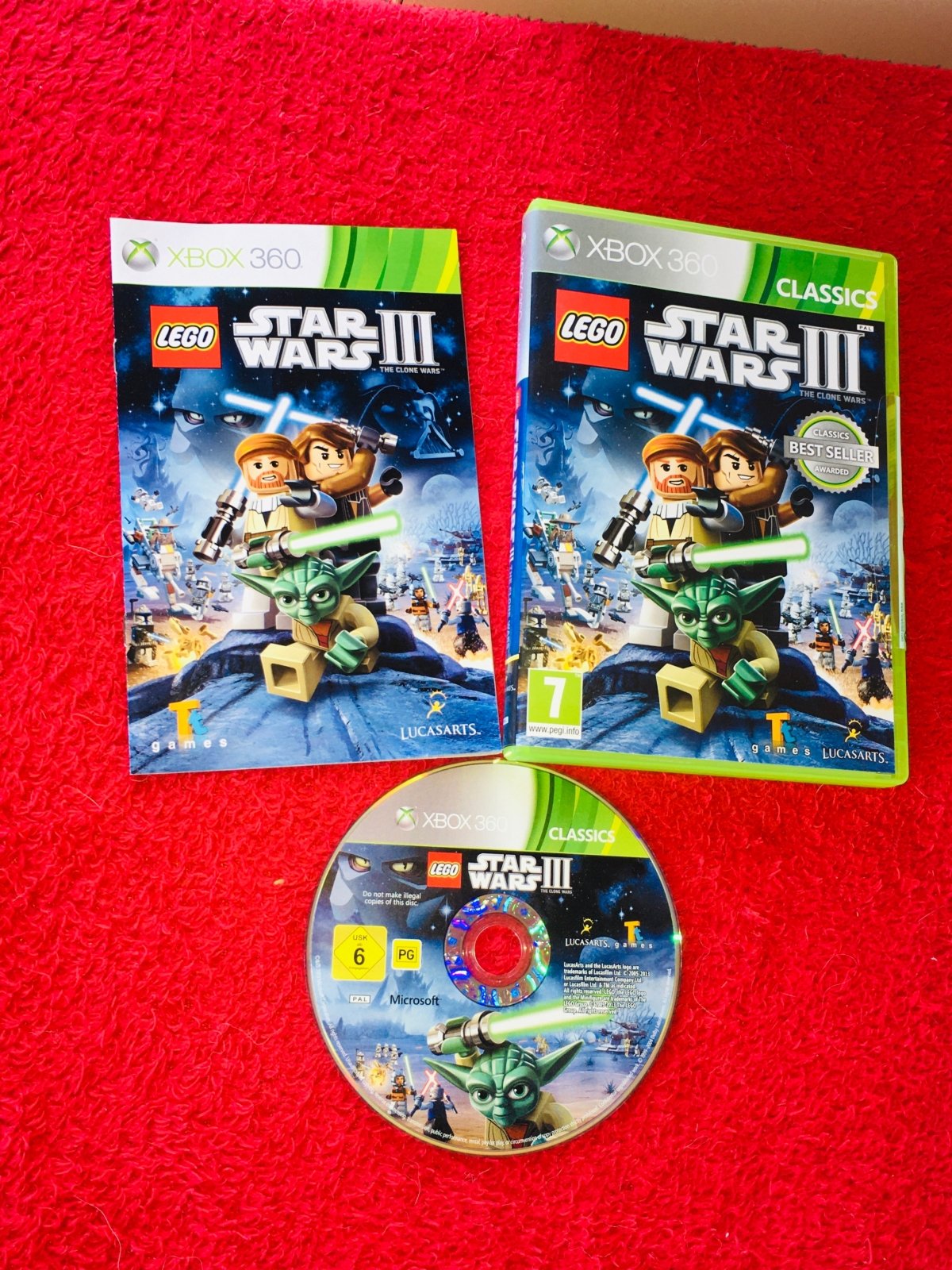 LEGO Star Wars 3: The Clone Wars - AS NEW XBOX360 Game - Xbox 360, Games, Action and adventure - Level Up Gaming NZ