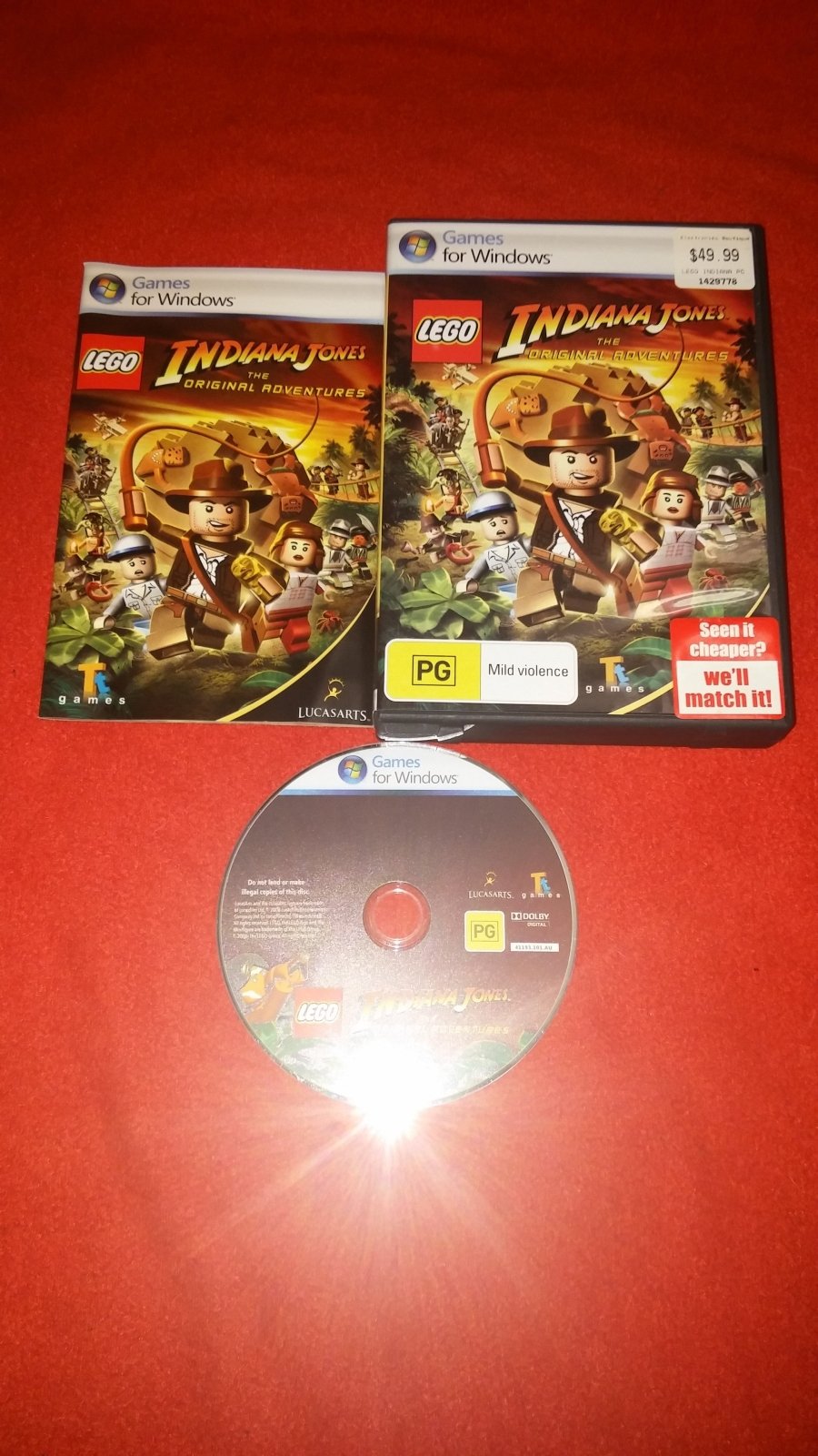 LEGO Indiana Jones - PC Game - PC games, Action and adventure - Level Up Gaming NZ