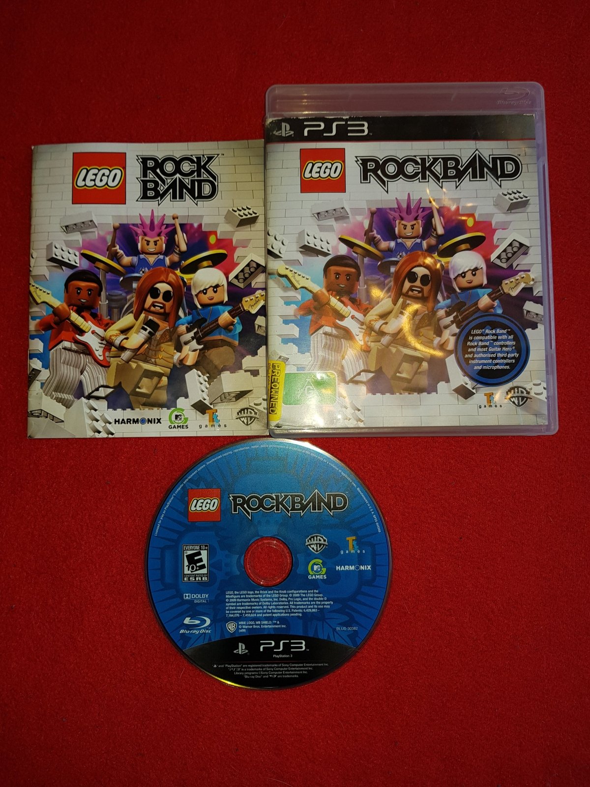 LEGO Rockband - AS NEW PS3 Game - PlayStation 3, Games, Music and party - Level Up Gaming NZ